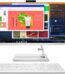 lenovo all in one intel core i3- 1115g4- 4g ram-256 ssd-23.8 led touch screen-win10 dell